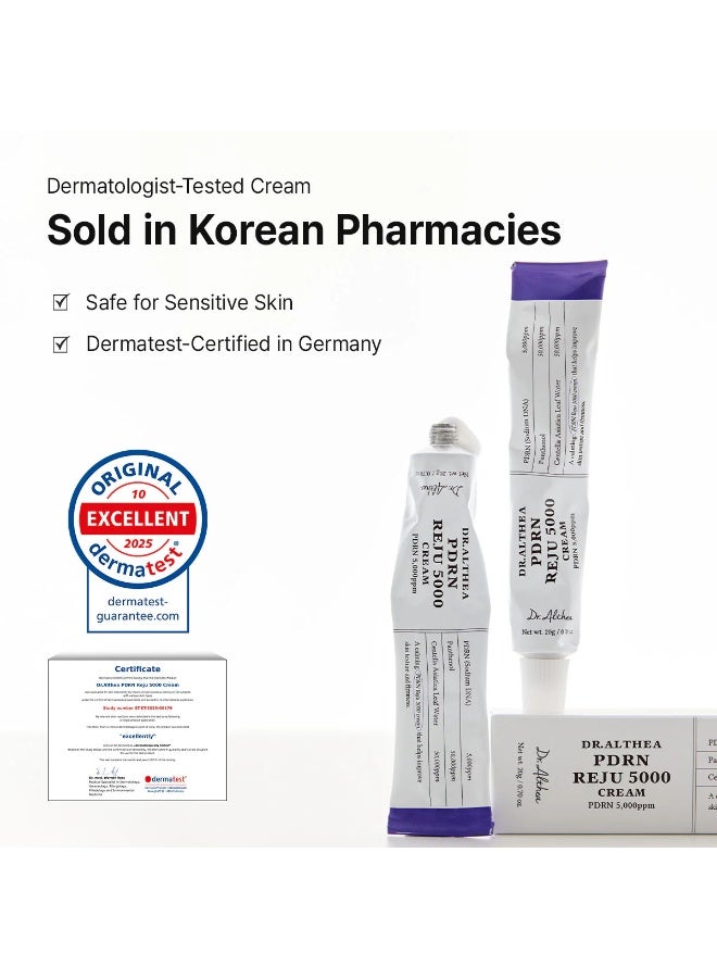 دي آر.ألثيا Dr.Althea PDRN Reju 5000 Cream | Skin Regeneration | Soothing & Firming care - Image 5